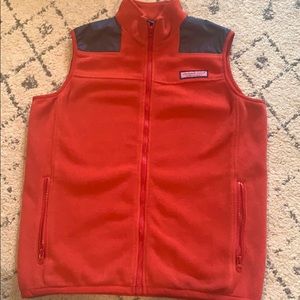 Boys Vineyard Vines fleece vest